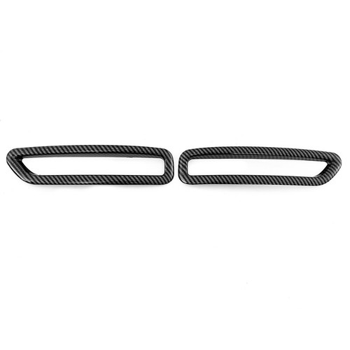 Cubierta de luz antiniebla trasera de fibra de carbono para Nissan Sentra 2020-23 2 piezas - Imagen 7 de 12