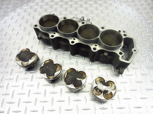 2004 03 04 Kawasaki Ninja ZX6R ZX636 OEM Cylinder Barrels Jugs Pistons Lot