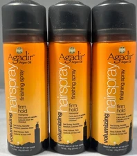 3 Pack Agadir Argan Oil Volumizing Hairspray Firm Hold 1.5oz Travel Size NEW