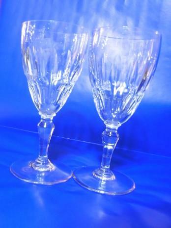 2 Baccarat Auteuil Claret vino blanco 6 1/4" - Imagen 1 de 7