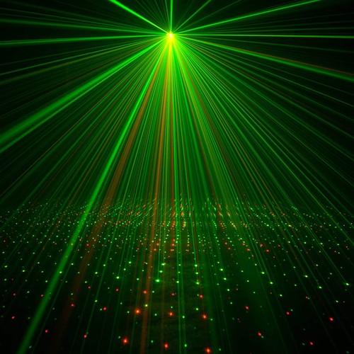 ADJ Micro Galaxian Red/Green Multibeam Starfield Aerial Laser Used - Picture 2 of 6