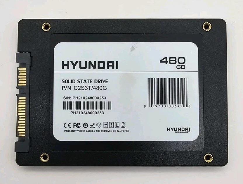 Hyundai Sapphire 480GB SSD C2S3T/480G 2.5" Internal - Image 2 of 3