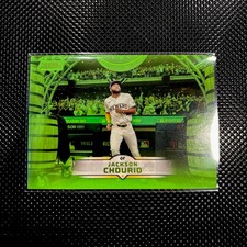 2025 Topps Stadium Club Jackson Chourio #138 Lime Green