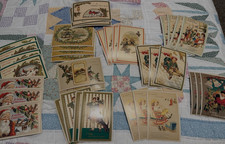 Vintage Christmas Nostalgic Post Cards 35 + L...