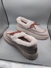 Skechers Cozy Ojai Moccasin Slippers Women's 9.5M Beige Natural  A276