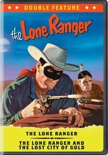 The Lone Ranger / The Lone Ranger and the Lost City of Gold DVD Clayton Moore