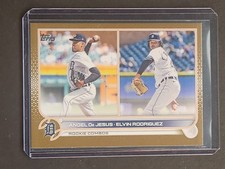 2022 Topps Update Series - Rookie Combos Angel de Jesus, Elvin Rodriguez #US162