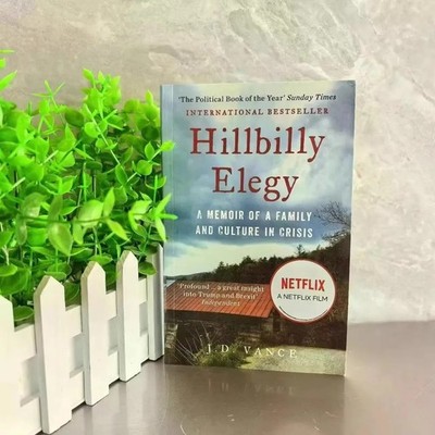 HILLBILLY ELEGY: A Memoir of a Family and Culture in Crisis: English Book