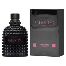 Born In Roma Valentino Uomo for Men 3.4 oz Eau De Parfum Spray with free s
