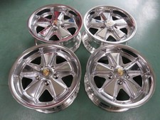 Porsche Alloy Wheels Fuchs 15x7j 5h 114.3 25 Set Of 4 Hand Polished