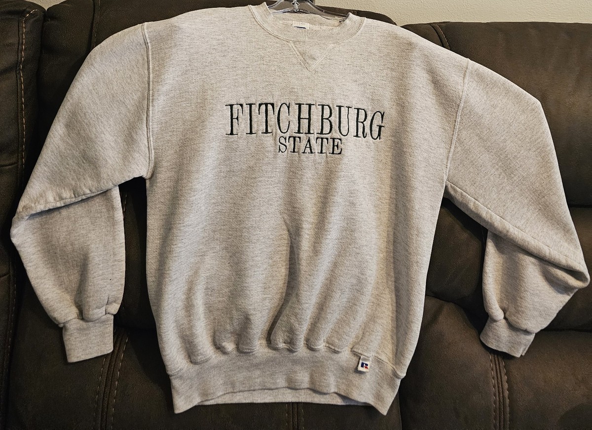 Vintage Russell Athletic Fitchburg-State Womens Sweatshirt Size S 