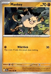 Mankey 090/182 Destined Rivals