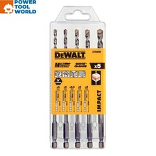DeWalt DT60099-QZ Extreme Impact Masonry Drill Bit Set x5 Pcs