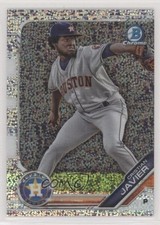 2019 Bowman Draft Chrome Sparkles Refractor Cristian Javier #BDC-160 6u5