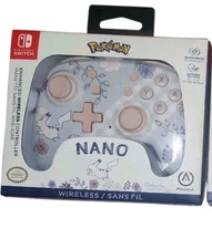NEW Pokemon Pikachu Garden Nintendo Switch Wireless Nano Controller Power A