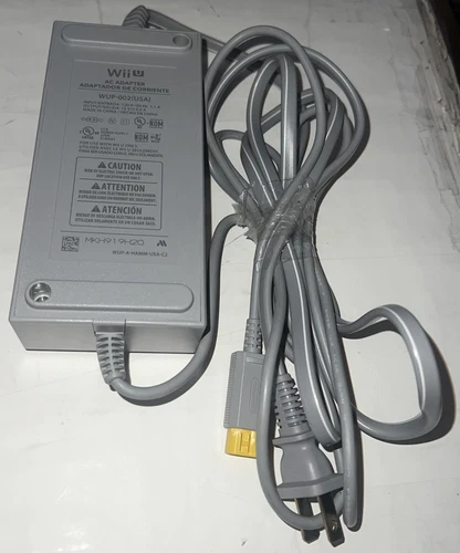 Official OEM Nintendo Wii U AC Adapter Power Supply Brick WUP-002 Tested - Picture 1 of 4
