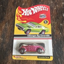 Hot Wheels RLC Volkswagen Bug Convertible 20th Collectors Convention Pink #6965