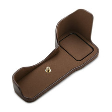 Sony Leather Camera Case for A7RM3 and A7M3 Coffee