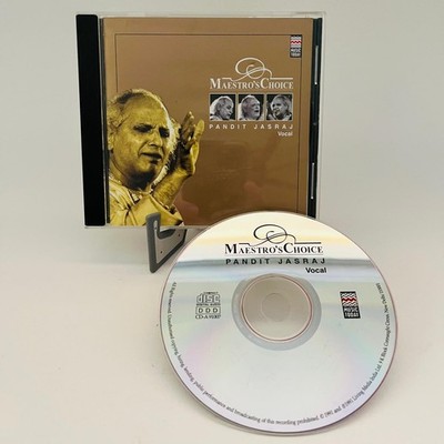 Maestro's Choice: Pandit Jasraj Vocal CD Indian Import RARE OOP