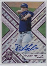 2018 Panini Elite Extra Edition Aspirations Purple 6/100 Durbin Feltman Auto s3g
