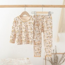Cotton Kids Pajamas childrens pajamas Gifts for Kids Organic Girls Pajamas Flora