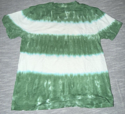 CREWCUTS BOYS TIE DYE T -SHIRT GREEN SIZE XL (12-14) EXCELLENT NEW 100% COTTON