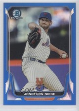 2014 Bowman Chrome Blue Refractor 113/250 Jon Niese Jonathon Niese #161 0c4