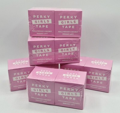 10 Boxes Invisible Bra Nipple Cover Breast Lift Boob Tape PERKY GIRLS *Brown*