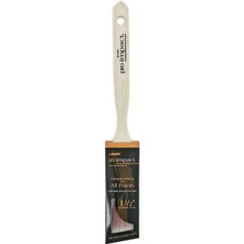 Linzer WC 2160-1.5 Paint Brush, 1-1/2 in W, 2-1/4 in L Bristle, Polyester Bristl
