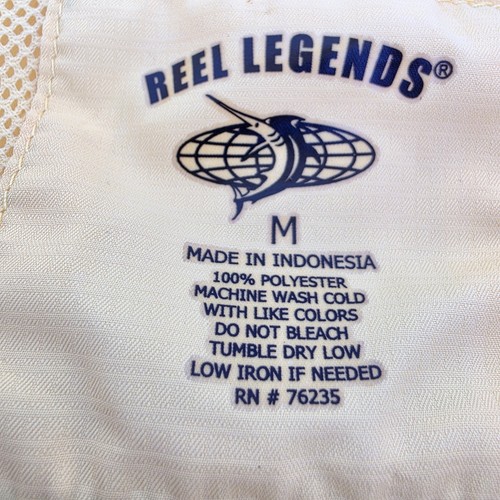 Reel Legends Womens Long Sleeve High Performance Activewear Shirt Medium Yellow - Picture 2 of 12