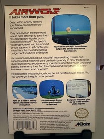 Airwolf NES - MINTY Condition A+ Super Clean