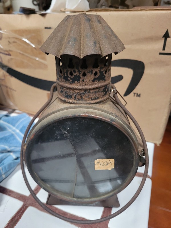 ANTIQUE ROMER & CO. NEWARK NJ CARRIAGE/BUGGY LANTERN