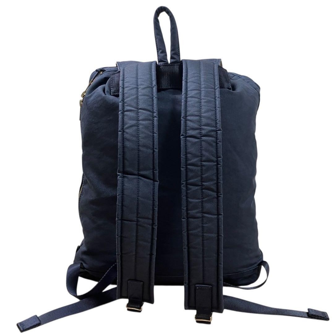 PORTER draft rucksack backpack drawstring gold ha… - image 3