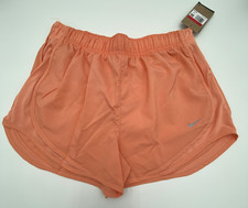 Pantalones Cortos para Correr Nike Tempo Dri-FIT Para Mujer Grandes Melocotón Cordón Interior Calzoncillo Nuevo con Etiquetas