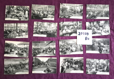 No. 20108 bis / PANHARD and LEVASSOR / 27 vintage postcards / workshop ...