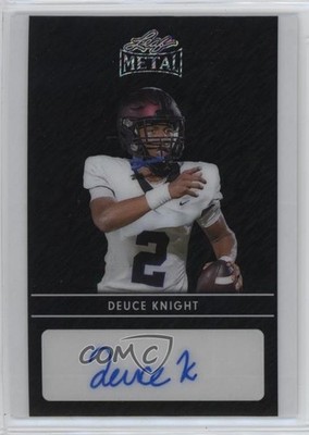 2024 Leaf Metal Collective Black Shimmer 2/6 Deuce Knight #LA-DK1 Auto 4jh