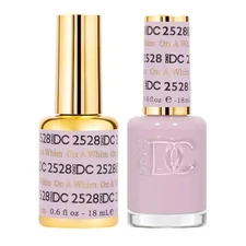 DND DC Soak Off Gel Polish + Matching Nail Lacquer - #2528 On A Whim