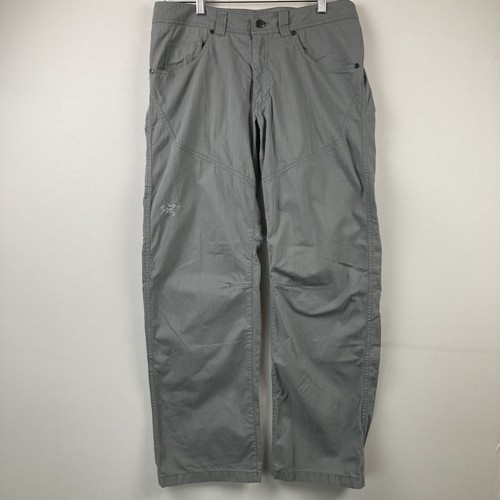 Arc´teryx Pants Mens 32X32 Gray Bastion Carpenter Hiking Camp Outdoors Gorpcore