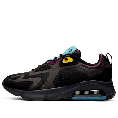 Nike Air Max 200 Bordeaux Men's Sneakers 11.5 Athletic Black