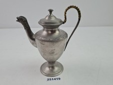 Krug Zinn Mit Deckel Drachenkopf Ausguss Umwickelter Griff #251419
