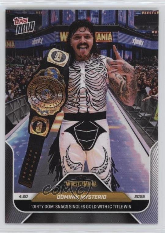 2025 Topps Now WWE /20912 Dominik Mysterio #43