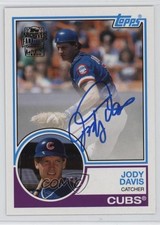 2019 Topps Archives Fan Favorite Auto 1983 Design Jody Davis #FFA-JDA Auto 8cx