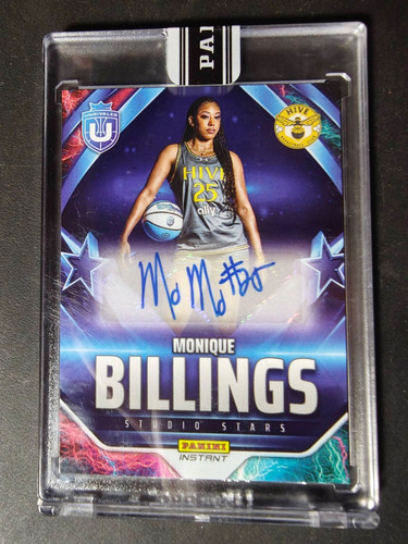 Monique Billings 1/1 Auto 2026 Panini Instant Unrivaled Studio Stars 