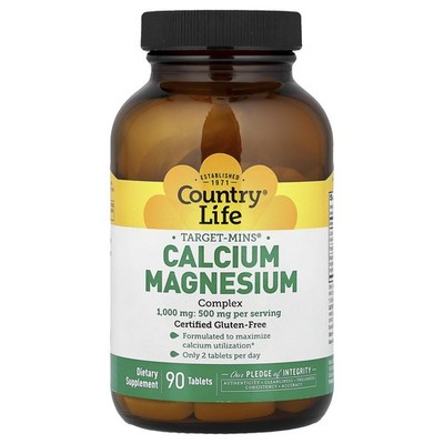 Target-Mins , Calcium Magnesium Complex, 90 Tablets