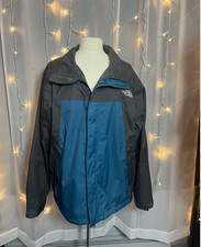 The North Face Men s Hyvent Teal Blue and Bla...