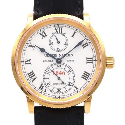 Authentic [Unserviced - Value Price] Ulysse Nardin Marine Chronometer YG 150...