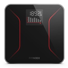 FITINDEX Bathroom Scale for Body Weight, Highly Accurate Digital Weighing Sca...