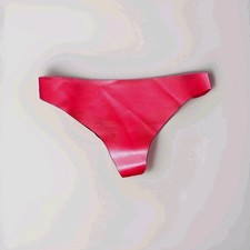 Latex Thong Rubber High Cut Thong Pantie Custom Made Latex Lingerie Fetish S