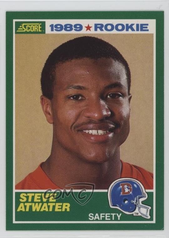 1989 Score Steve Atwater #263 Rookie RC HOF