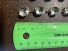 Vtg 40 Czech Clear Glass Chandler Crystals Prisms With Brass Wires Connectors — photo 6